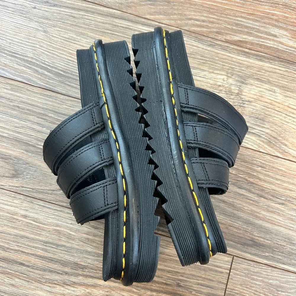 Doc Martens 3 Strap Buckle Sandals with Chunky Platform Sole size 5 - Picture 4 of 7